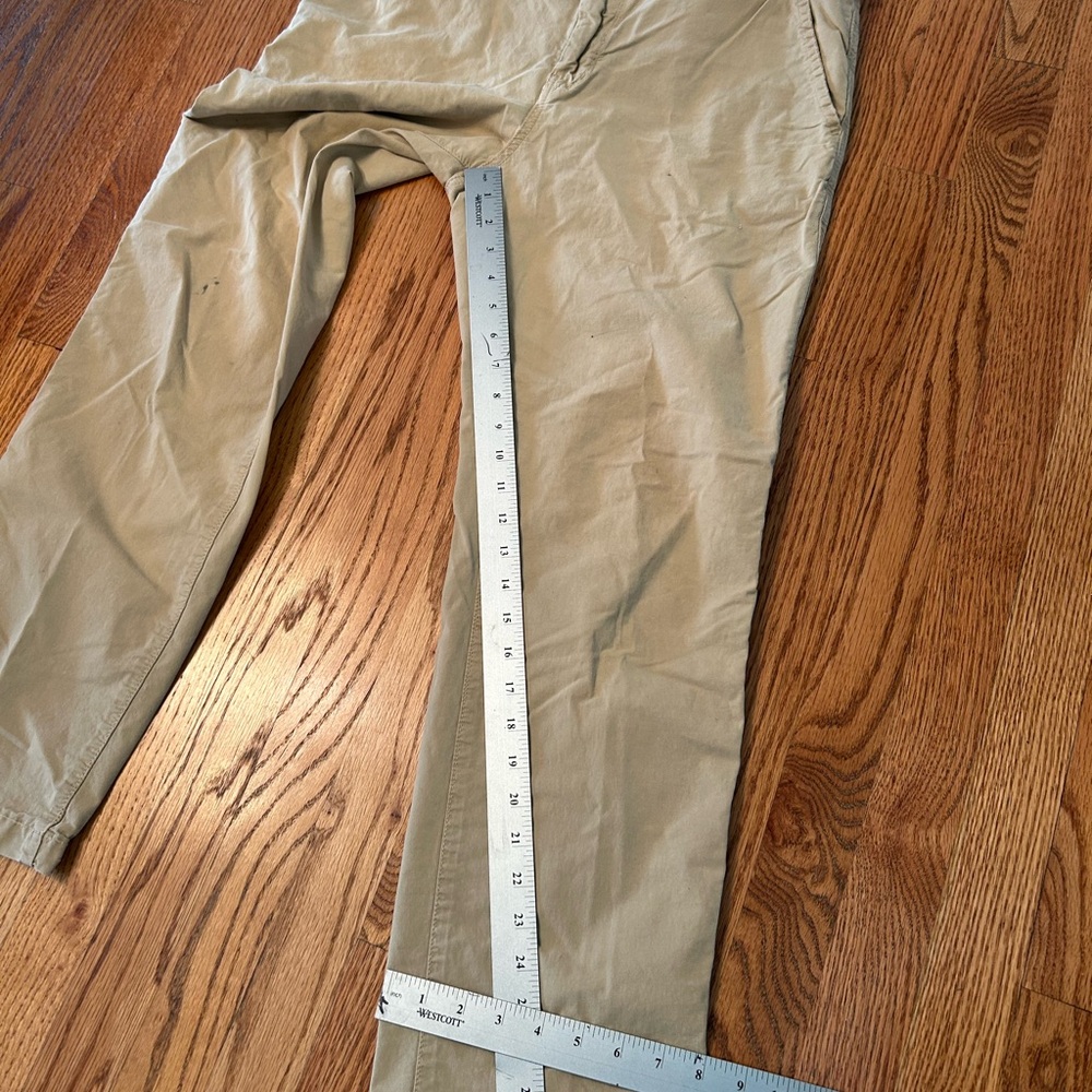 American Eagle Pants, Relaxed Straight Fit Next Level Flex 5-Pocket Tan, 32 X 32 - Picture 8 of 12